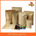 moisture proof laminatged material custom resealable stand up coffee paper bags with printing